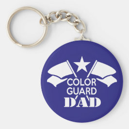 Färg Guard Pappa Nyckelring