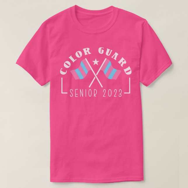 Färg Guard Senior 20233 T Shirt (Design framsida)