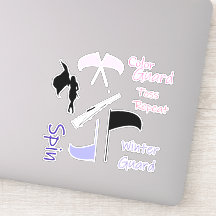 Färg Guard Stickers