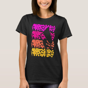 Färg Guard Tonåring flickor T Shirt