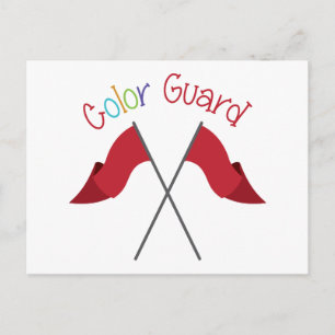 Färg Guard Vykort