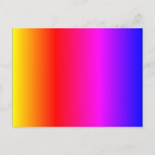 Färg Gult Orange Red Rosa Magenta Lila Blue Vykort
