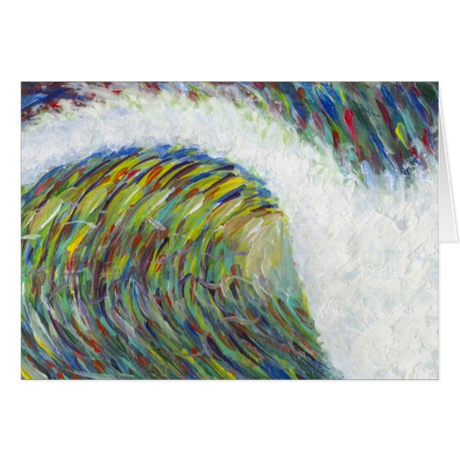 färg hälsningskort (Framsidan Horizontal)