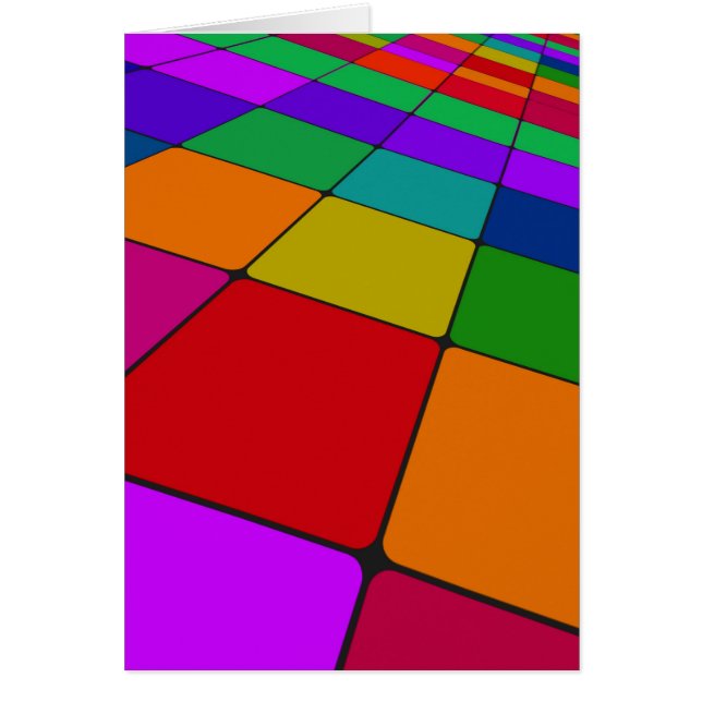 Färg Hälsningskort (Framsidan)