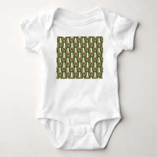 Färg: handdragen sömlös mönster. t shirt