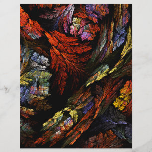 Färg Harmony Abstrakt Art Flyer
