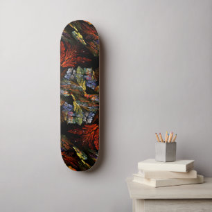 Färg Harmony Abstrakt Art Skateboard