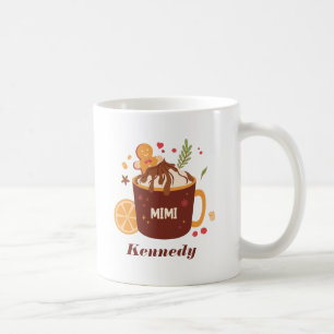 Färg Hett Choklad med glasbröd Kaffemugg