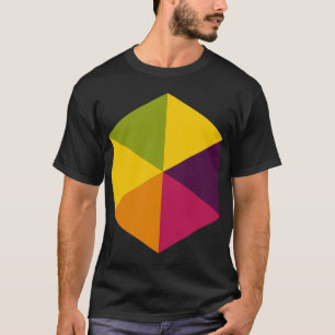 Färg Hexagon 01 Tröja