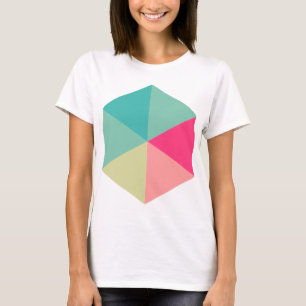 Färg Hexagon 02 Tee Shirt