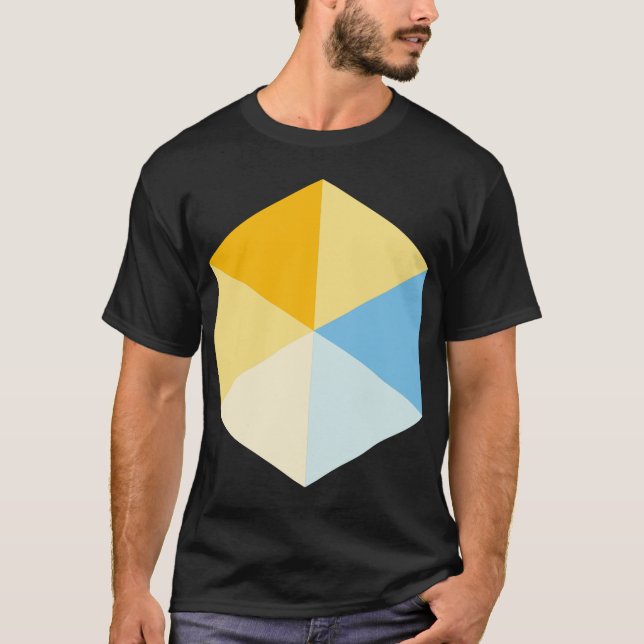 Färg Hexagon 03 Tee Shirt (Framsida)
