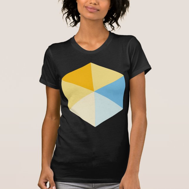 Färg Hexagon 03 Tee Shirt (Framsida)