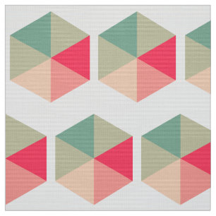 Färg Hexagon 04 Tyg