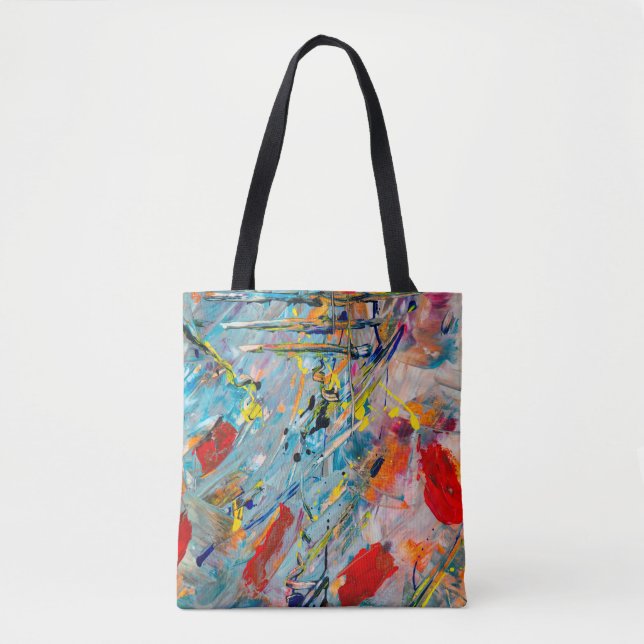 Färg Holi Tote Bag Tygkasse (Framsida)