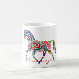 Färg Horse Thunder_Cove Kaffemugg