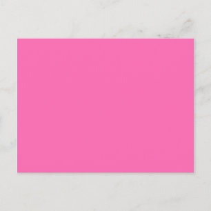 färg hotpink vykort