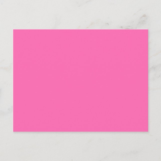 färg hotpink vykort (Framsida)