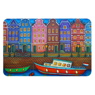 Färg i Amsterdam Flexible Magney Magnet