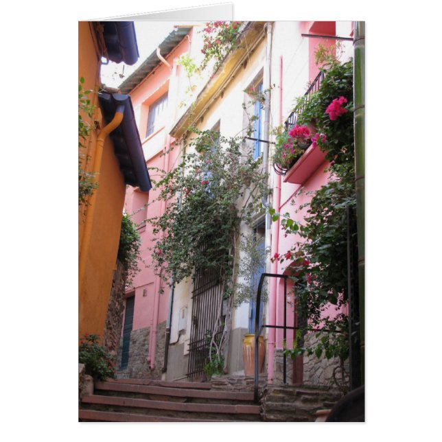 Färg i Collioure OBS Kort (Framsidan)