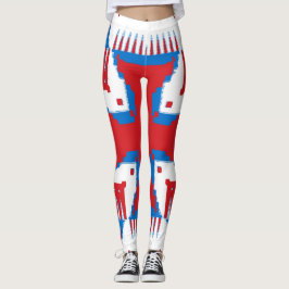 Färg i en nation leggings