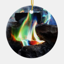 Färg i Flame Julgransprydnad Keramik