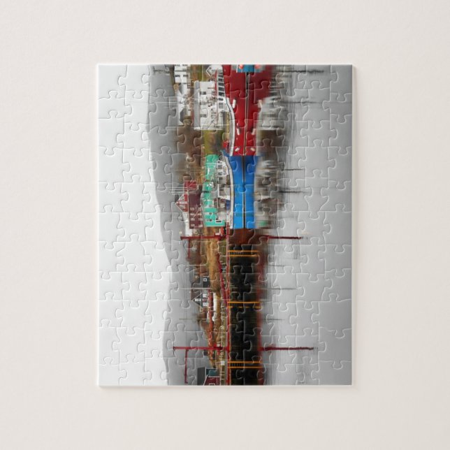 FÄRG i GREN Pussel (Vertikal)