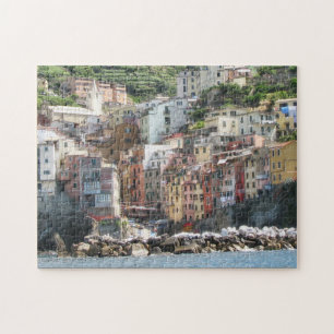 Färg i italienska Riviera Cinque Terra Pussel