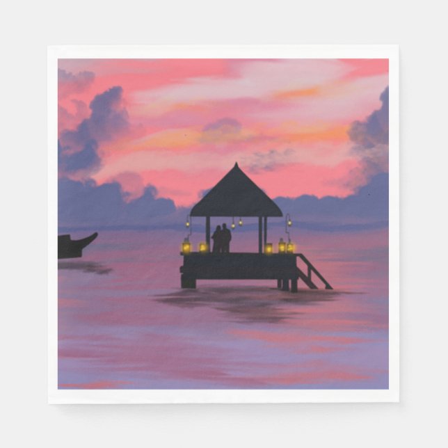 FÄRG i KÄRLEK Pappersservett (Framsidan)