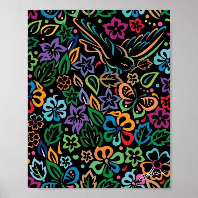 Färg i Life Poster (Framsidan)