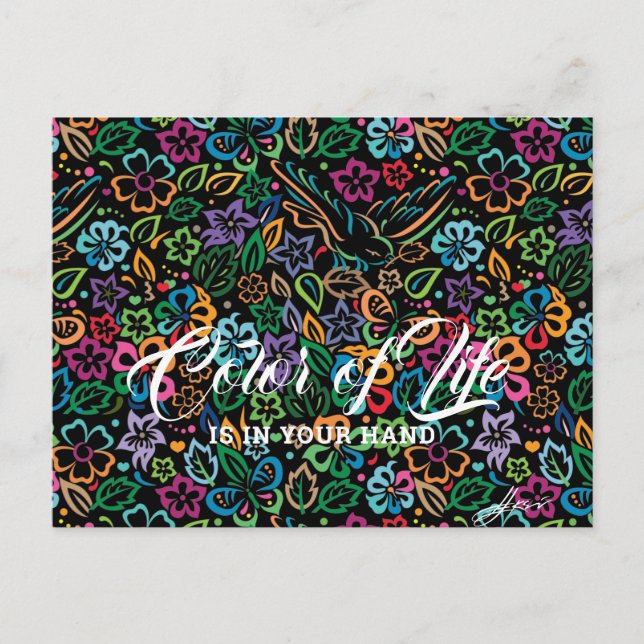 Färg i Life Vykort (Framsida)