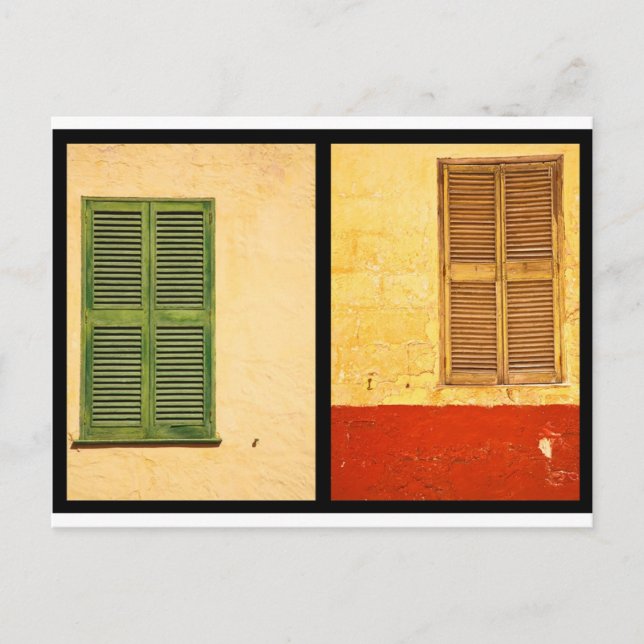 Färg i Menorca Vykort (Framsida)