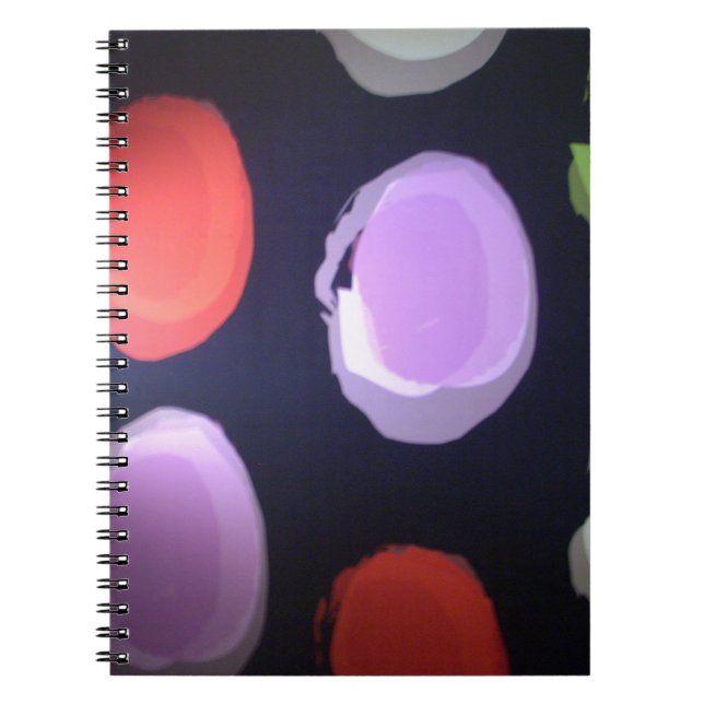 Färg i mitt liv Big Polkadot.JPG Anteckningsbok (Framsidan)