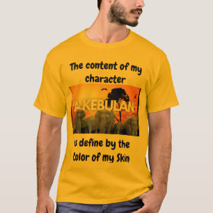 Färg i mitt skinn t shirt
