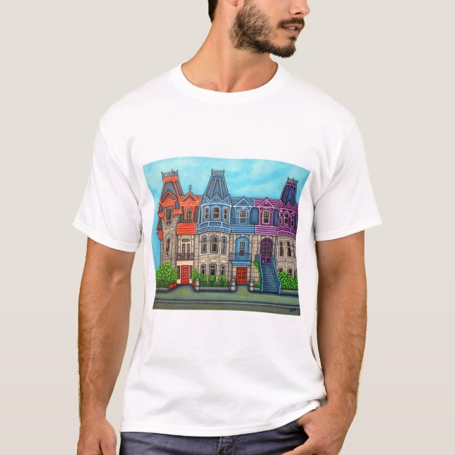Färg i Montreal T-Shirt (Framsida)