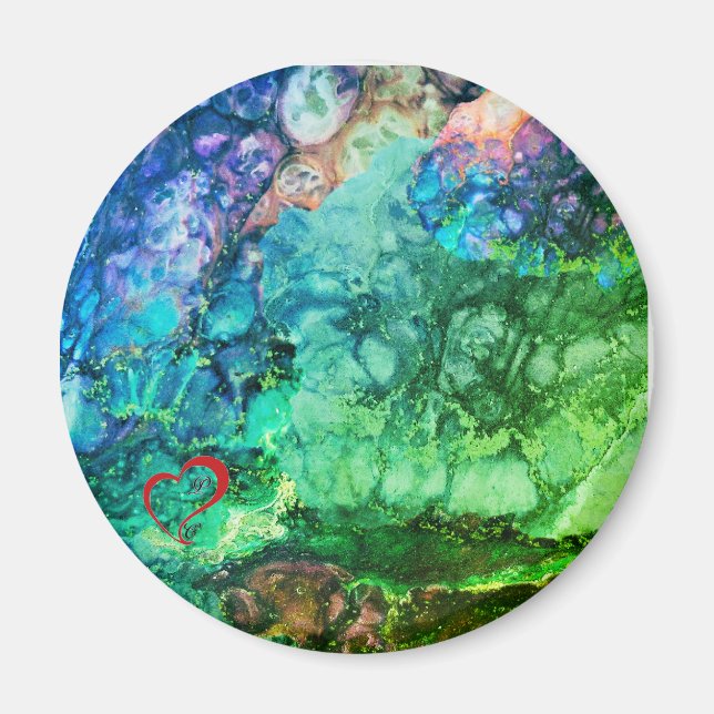 Färg i Natten Greenleaf Magnet (Framsidan)