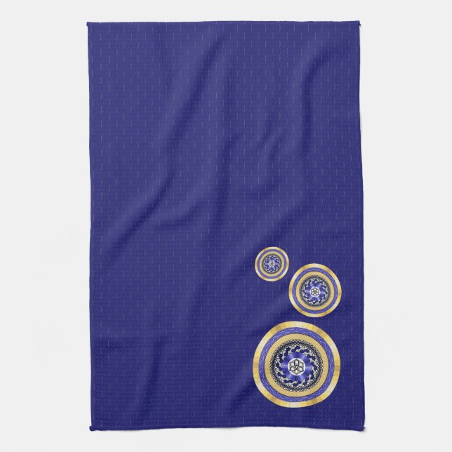 Färg i New Years Hand Towel Kökshandduk (Vertikal)