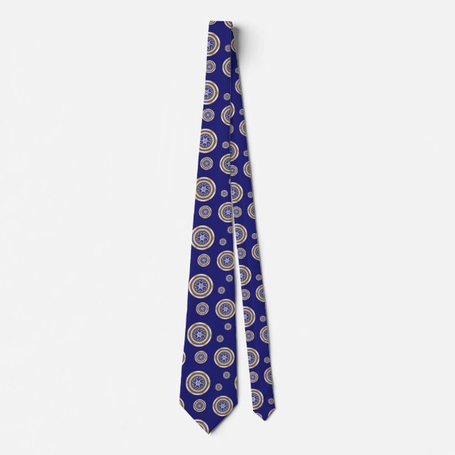 Färg i New Years Manar Neck Tie Slips (Framsida)