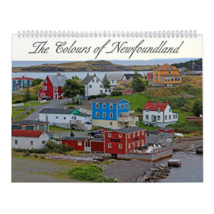 Färg i Newfoundland Kalender