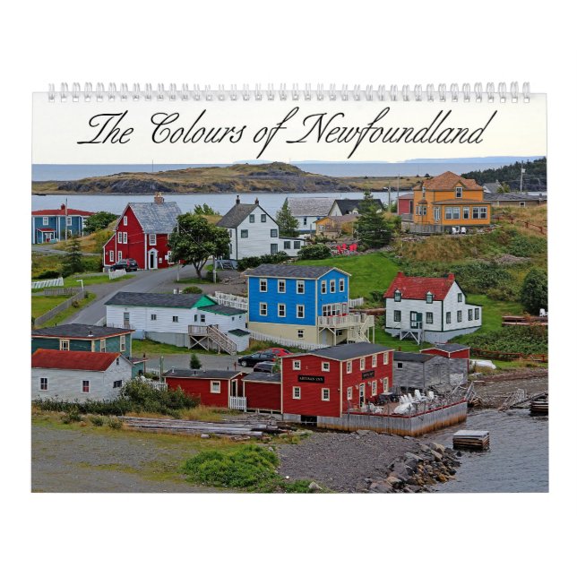 Färg i Newfoundland Kalender (Omslag)
