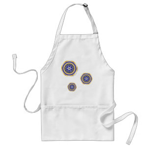 Färg i Nya ÅREN Apron Förkläde