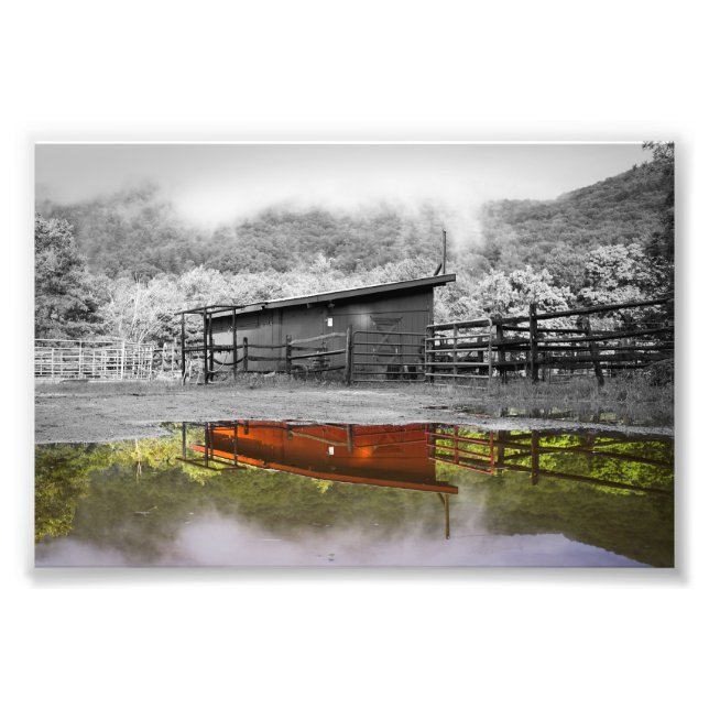 Färg i reflektionsutskriften fototryck (Framsidan)