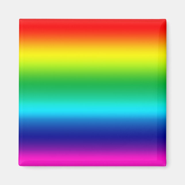 Färg i regnbågen magnet (Framsidan)