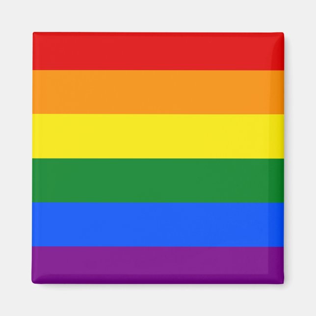 Färg i regnbågen magnet (Framsidan)