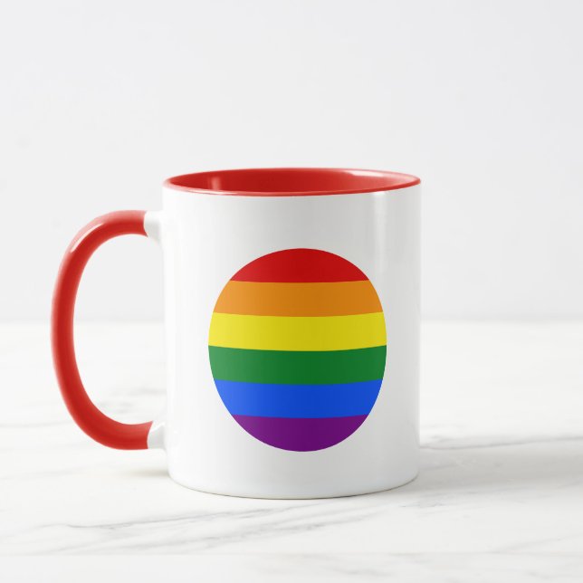 Färg i regnbågen mugg (Vänster)