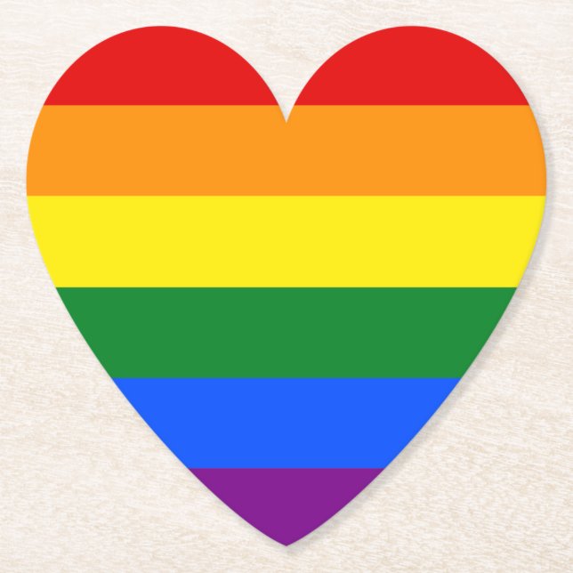 Färg i regnbågen underlägg papper (Framsida)