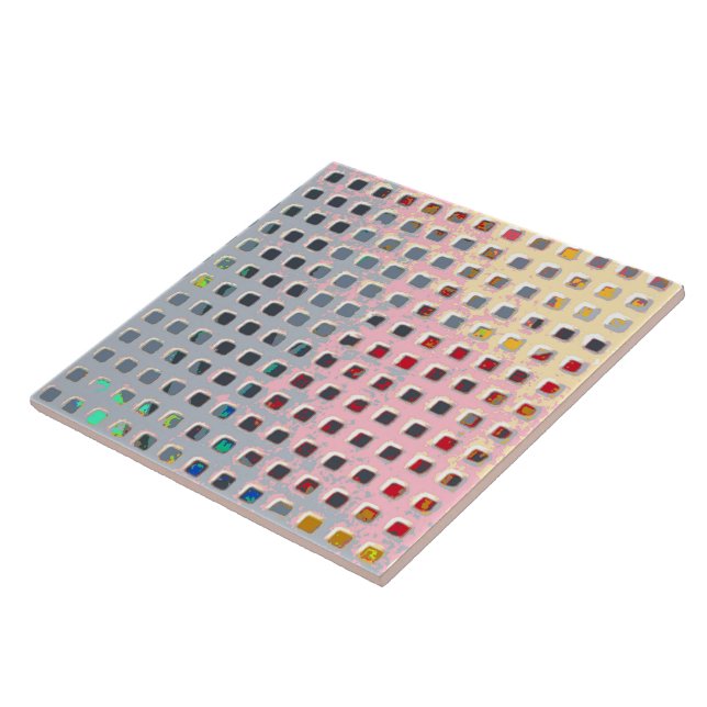 Färg i rutnätet kakelplatta (Sidan)