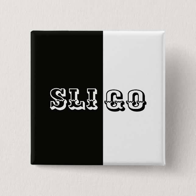 Färg i Sligo Pin Badge Knapp (Framsida)