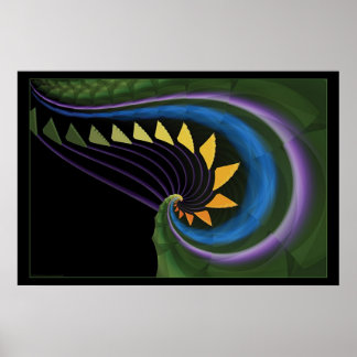 FÄRG i VÅGAR Poster