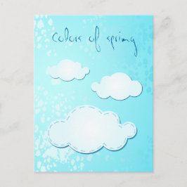 Färg i vår, vykort