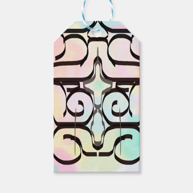 färg illustrationer presentetikett (Framsidan)